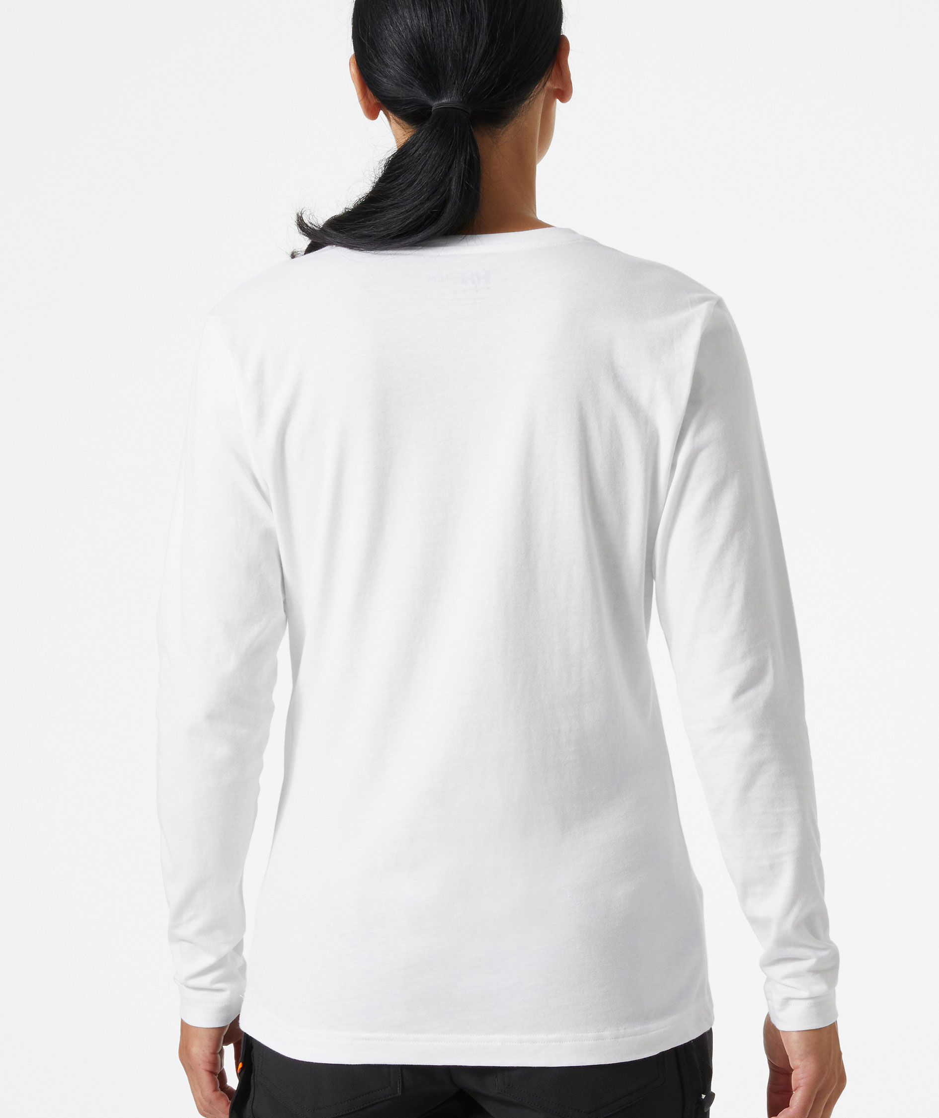 Helly Hansen Classic lang&aelig;rmet dame T-shirt, Hvid, large image number 3