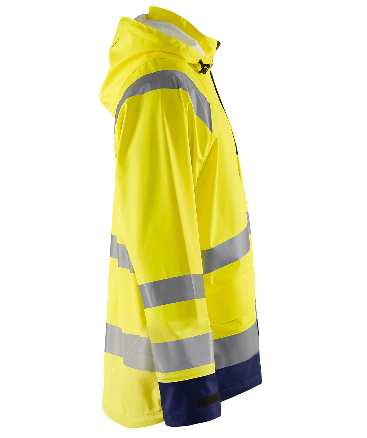Bl&aring;kl&auml;der rain jacket Level 1, Hi-vis Yellow/Marine, large image number 3