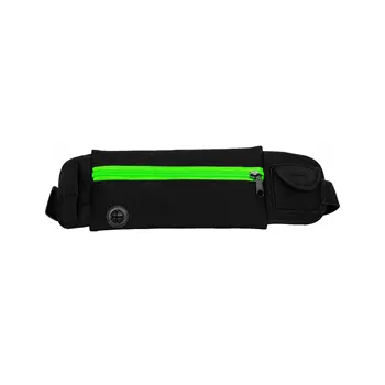 NYXX Speed running belt, Black/Lime Green