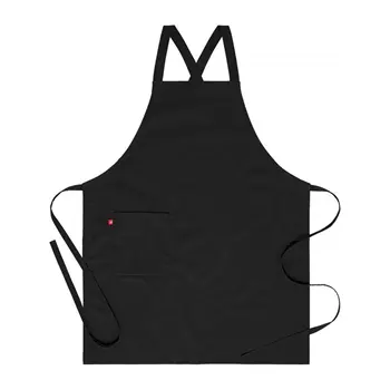Segers 4577 bib apron, Black