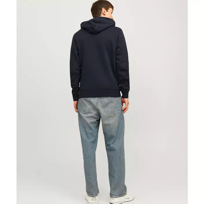 Jack & Jones JJELOGO Hættetrøje, Dark navy, large image number 2