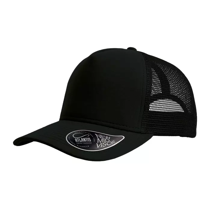 Atlantis Trucker Rapper jersey cap, Black, Black, large image number 0