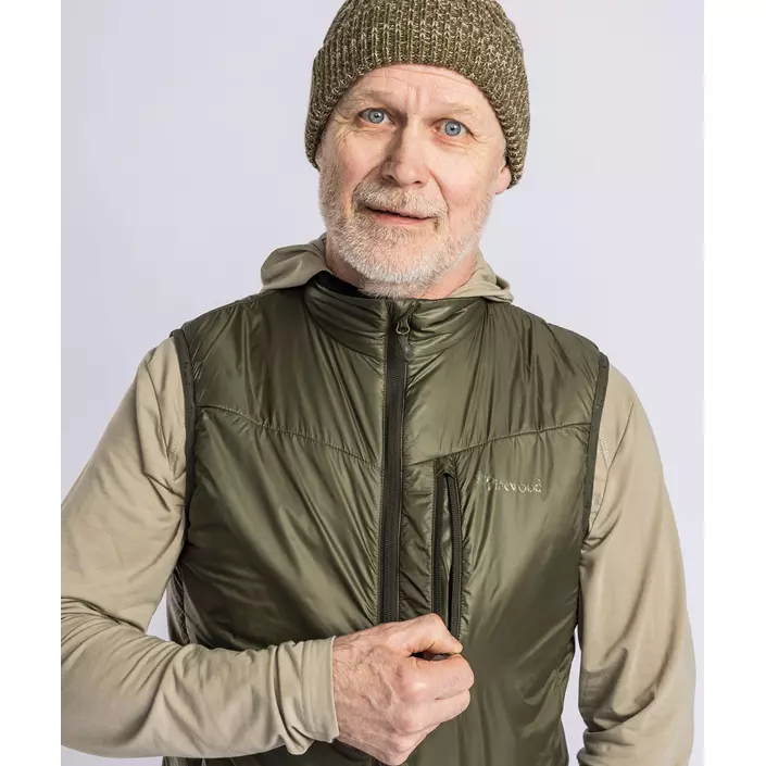Pinewood Wool Insulation vest, Moss green, large image number 4