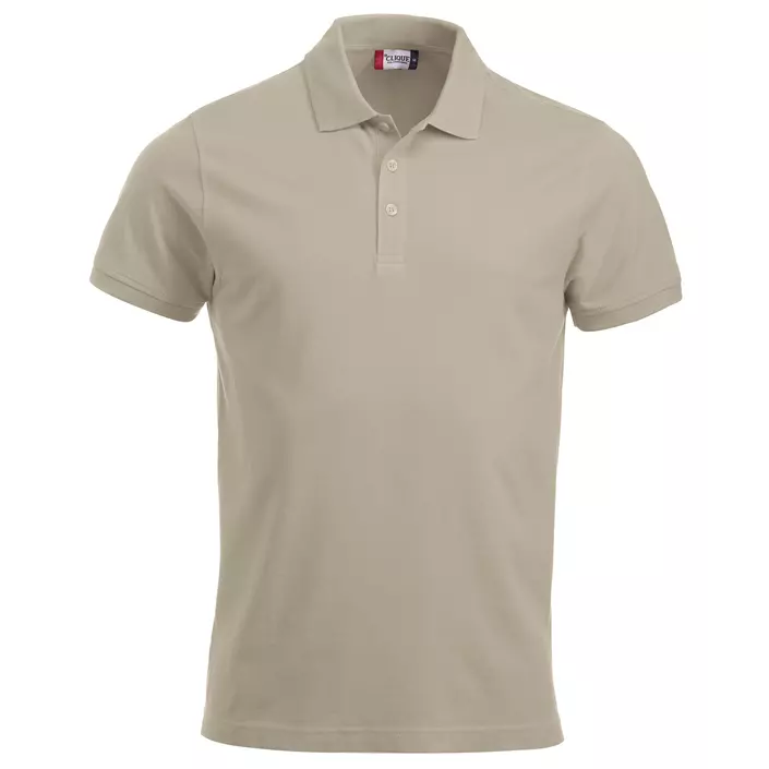 Clique Classic Lincoln polo T-Skjorte, Lys Khaki, large image number 0