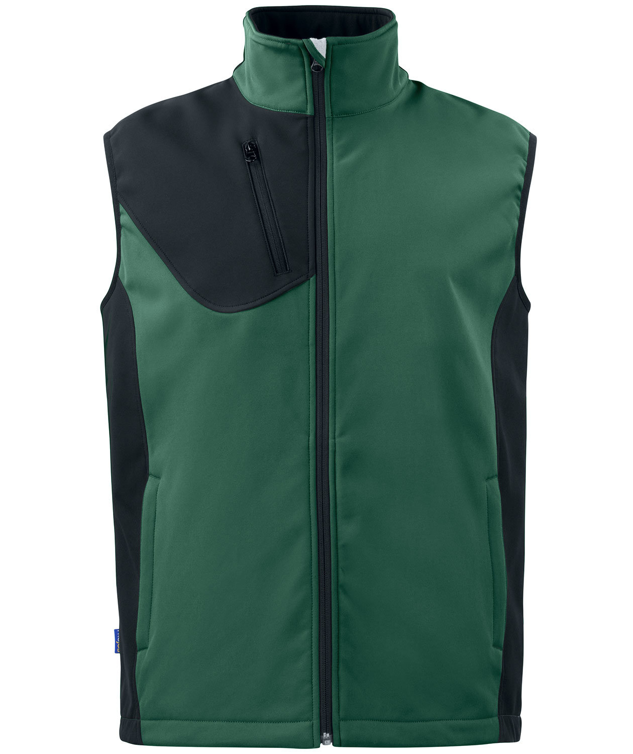 ProJob softshell vest 3702, Forest Green, Forest Green, swatch