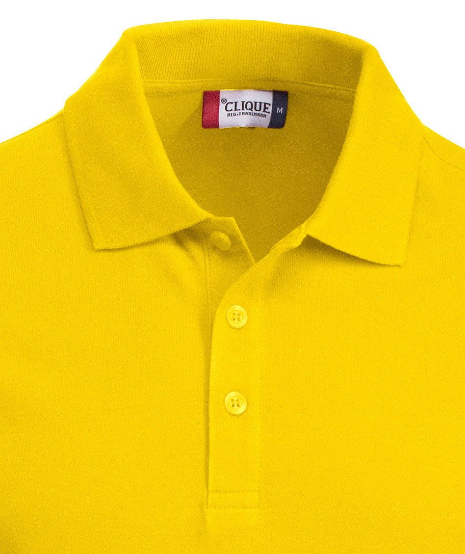 Clique Classic Lincoln polo T-Skjorte, Sitrongul