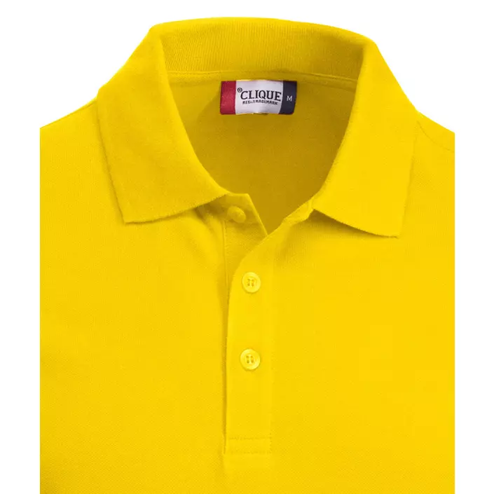 Clique Classic Lincoln polo shirt, Lemon Yellow, large image number 1