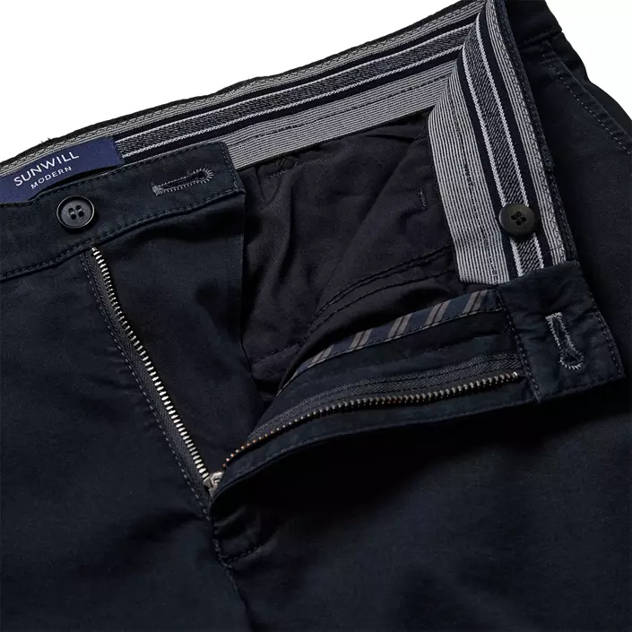 Sunwill Extreme Flex Modern fit bukse, Dark navy, large image number 2