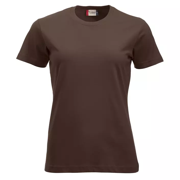 Clique New Classic dame T-shirt, Mørk Mocca, large image number 0