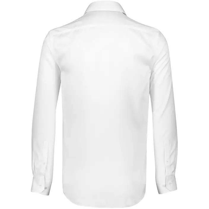 Lindbergh Twill slim fit skjorte, White , large image number 2