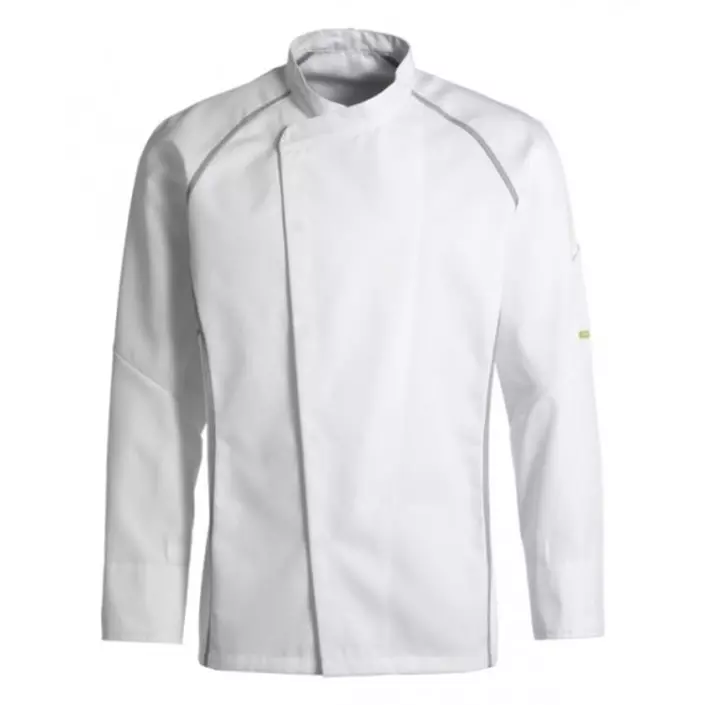 Kentaur chefs jacket, White/Light Grey, large image number 0