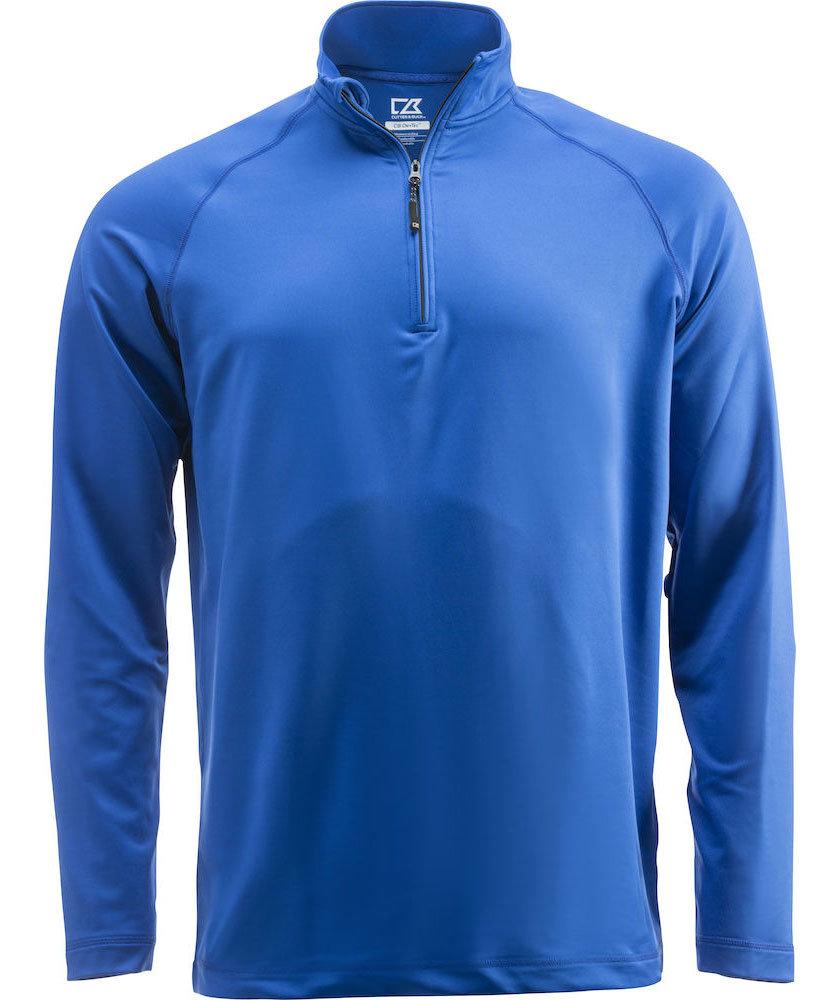 Cutter & Buck Coos Bay halfzip sweatshirt, Kungsbl&aring;