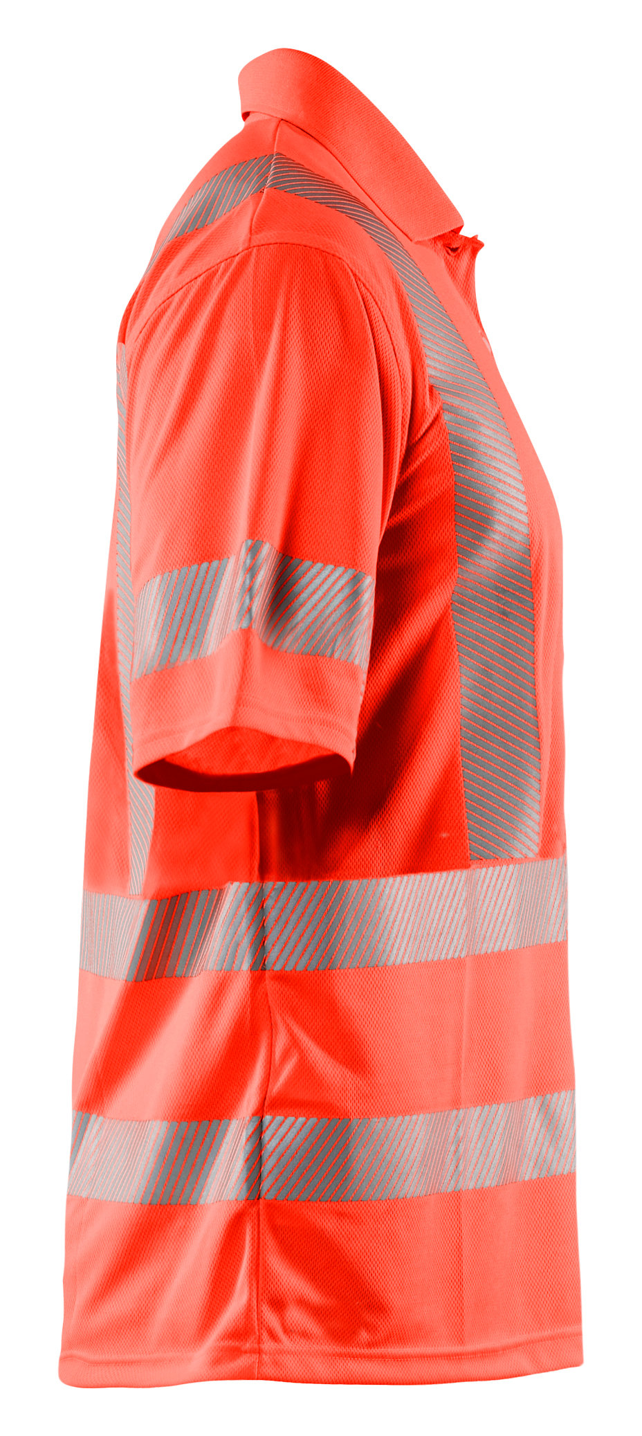 Bl&aring;kl&auml;der UV polo shirt, Hi-Vis Red