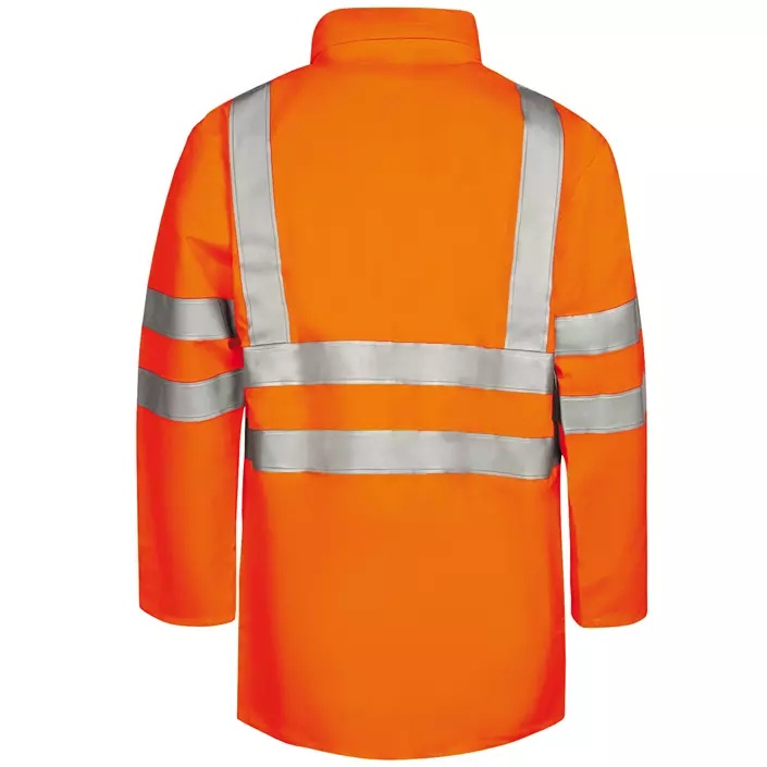 Lyngsøe Multinorm regnjakke, Hi-vis Orange, large image number 1