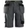 Snickers AllroundWork craftsman shorts 6151, Steel Grey/Black, Steel Grey/Black, swatch