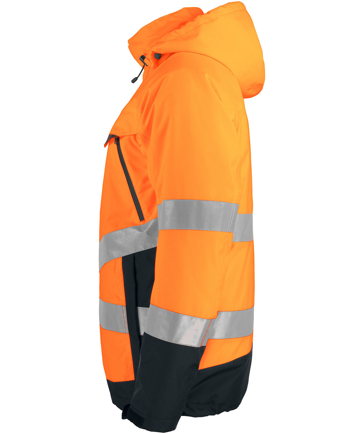 ProJob shell jacket 6441, Hi-Vis Orange/Black, large image number 3