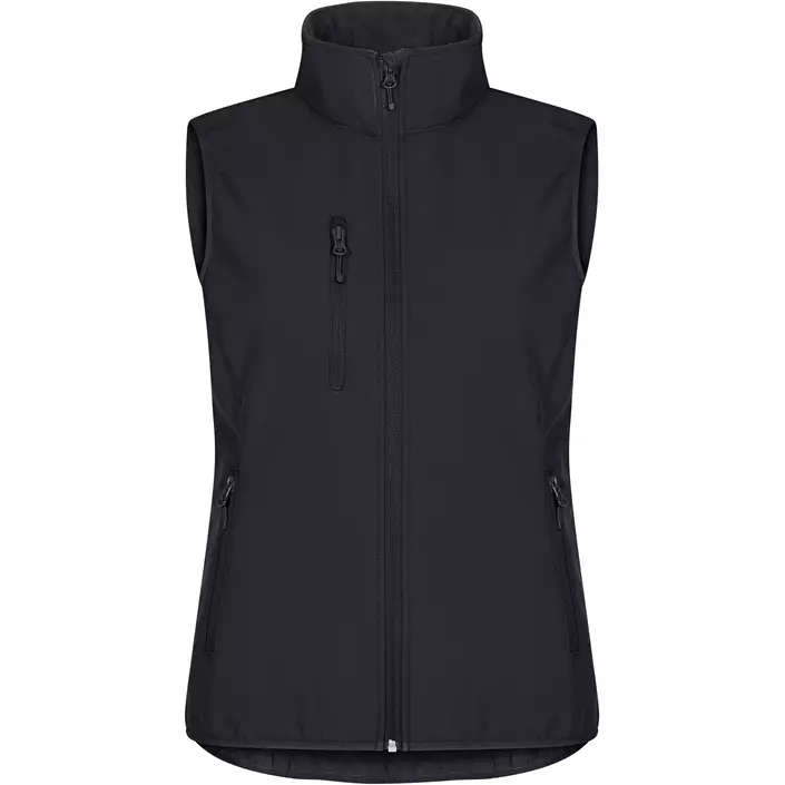 Clique Classic women's softshell vest, Black, large image number 0