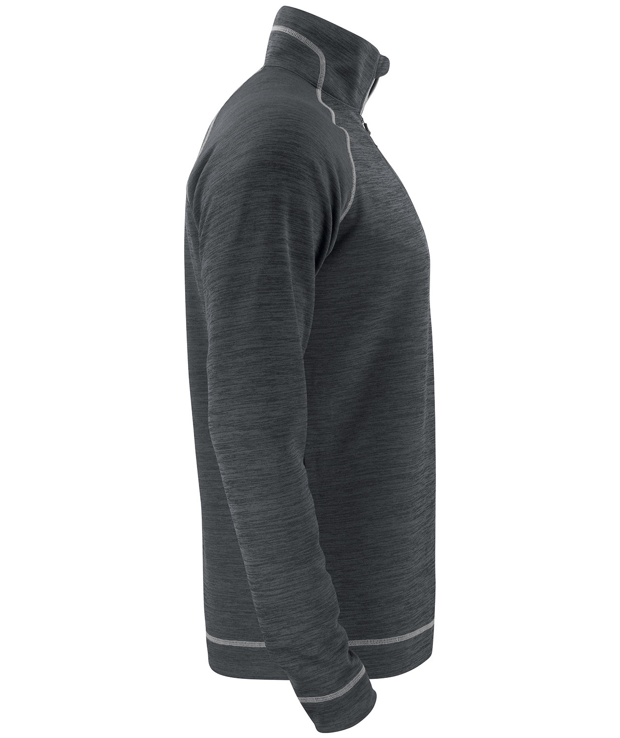 Cutter & Buck Chambers tr&ouml;ja med dragkedja till barn, Antracitmelerad, large image number 3