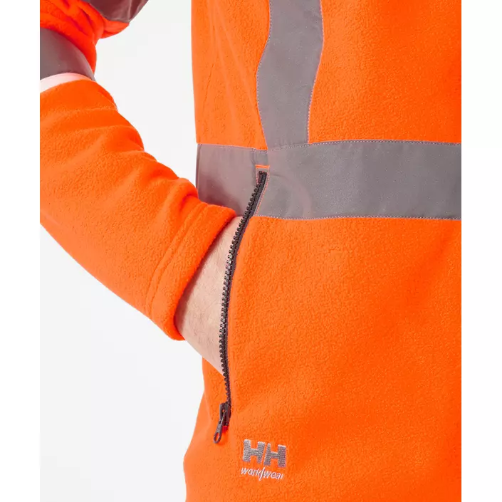 Helly Hansen UC-ME fleece jacket, Hi-vis Orange, large image number 5
