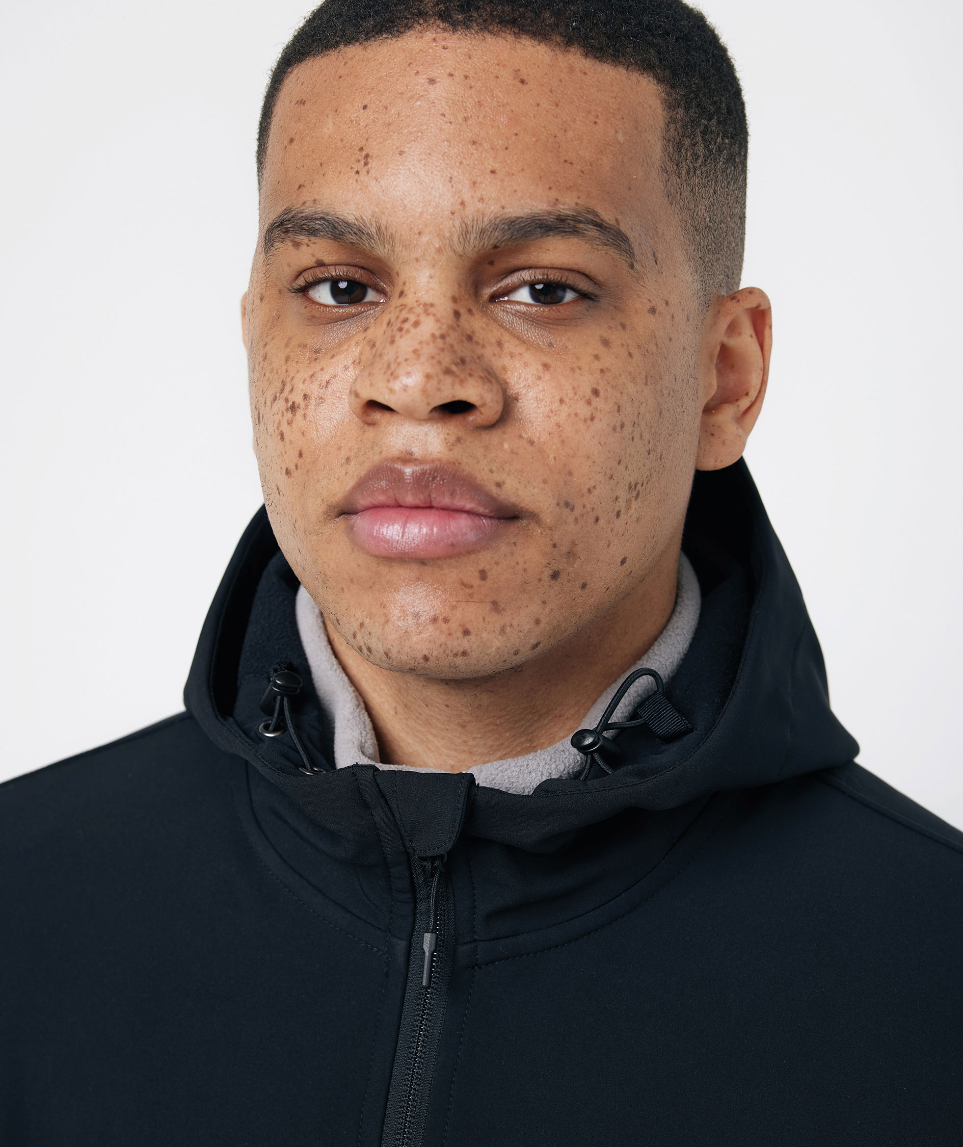 Iqoniq Makalu softshelljacka, Svart, large image number 7