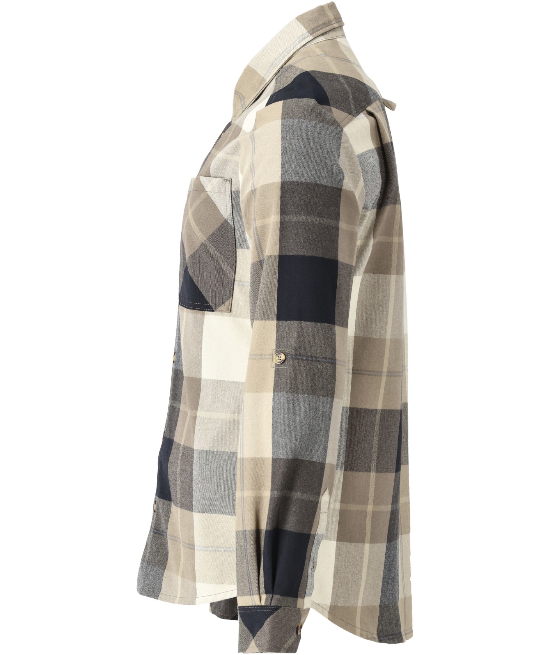 Mascot Customized flannel shirt, Dark Sand, large image number 4