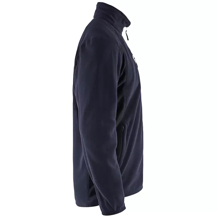Blåkläder Unite fleece jacket, Dark Marine/Black, large image number 3
