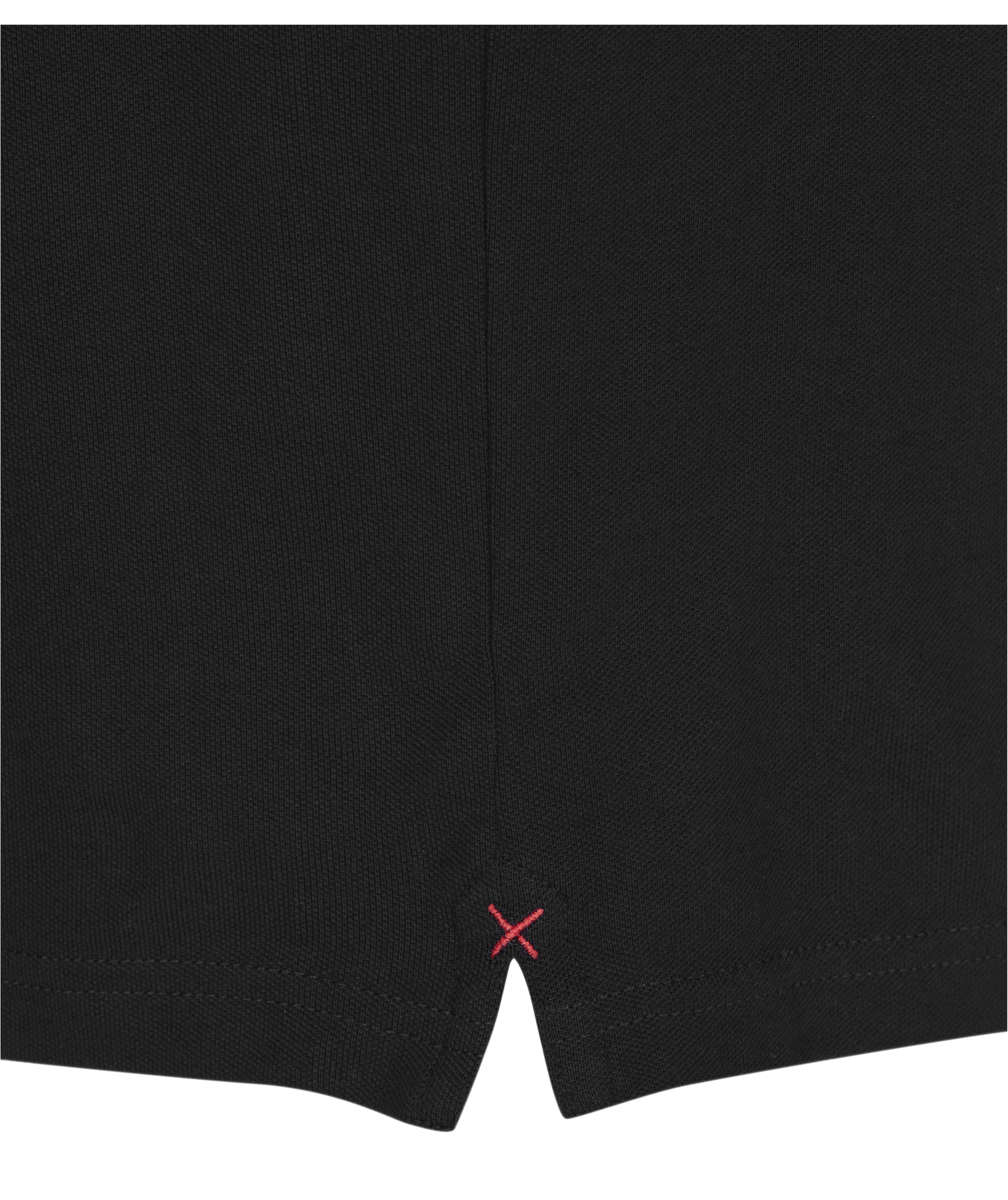 Clique Premium long-sleeved polo shirt, Black, large image number 4