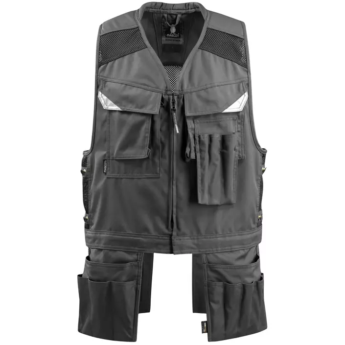 Mascot Hardwear Baza work vest, Dark Anthracite, large image number 0