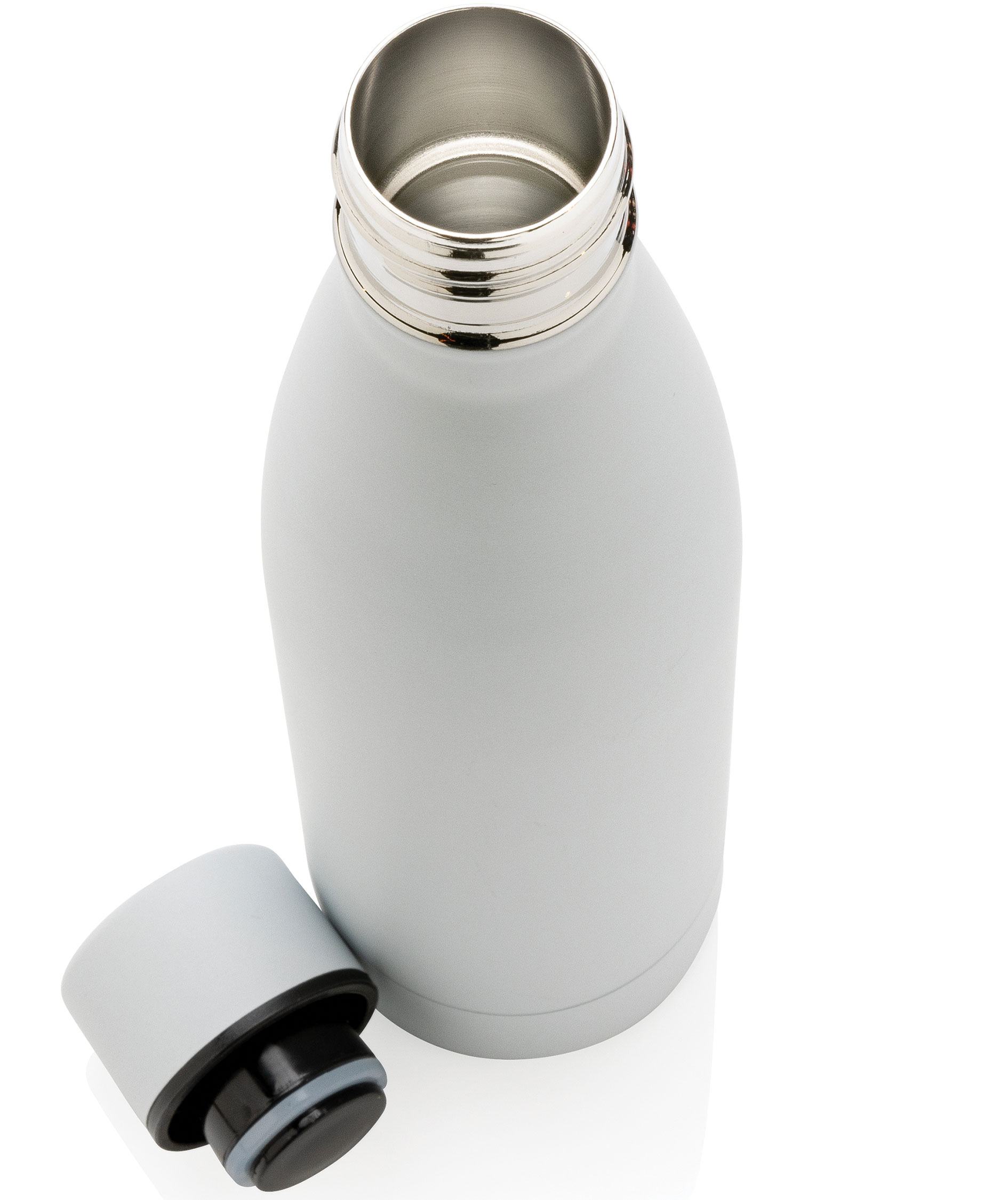 XD RCS steel bottle 0,5 L, White