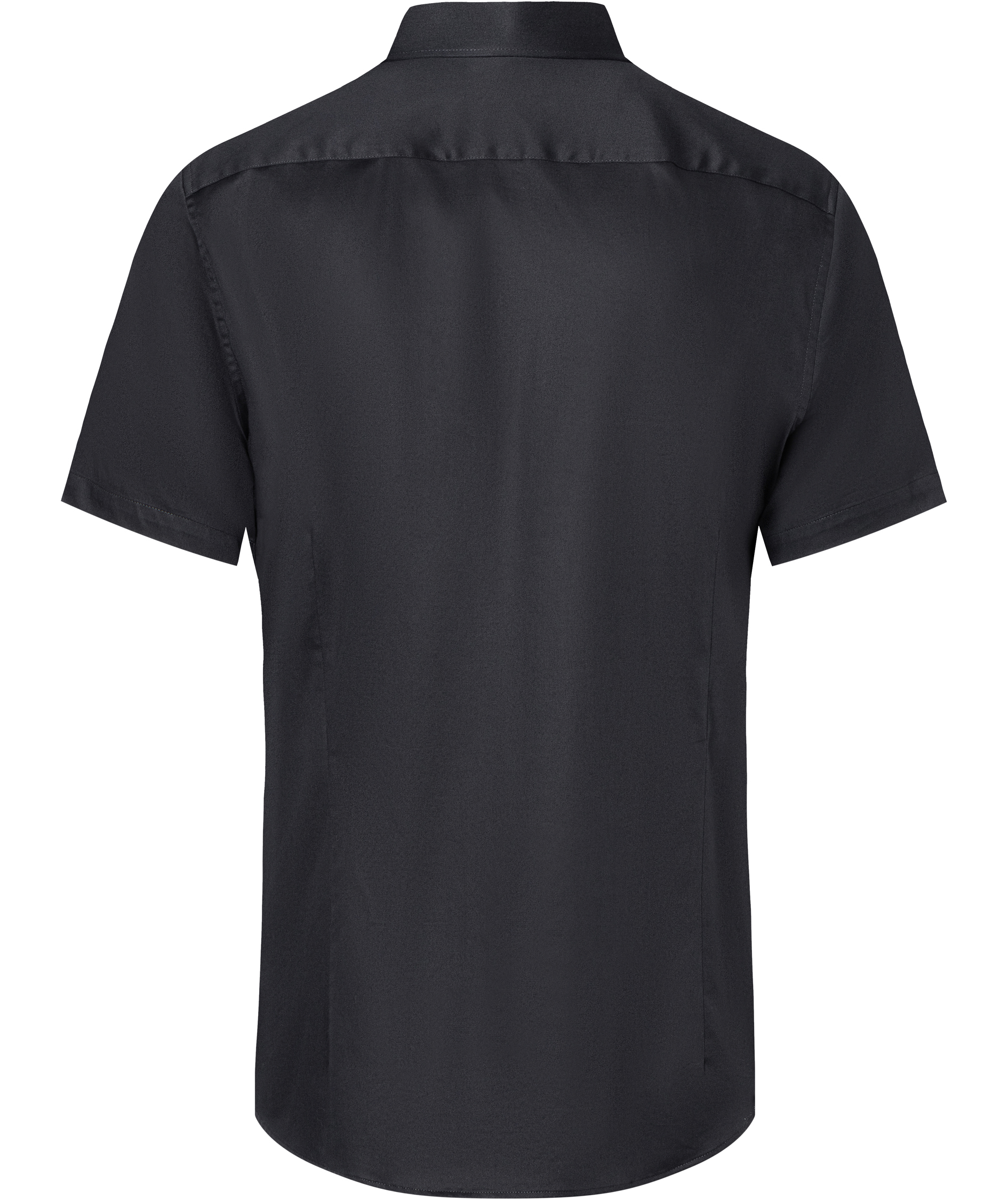 Karlowsky modern fit kort&aelig;rmet skjorte, Black, large image number 1