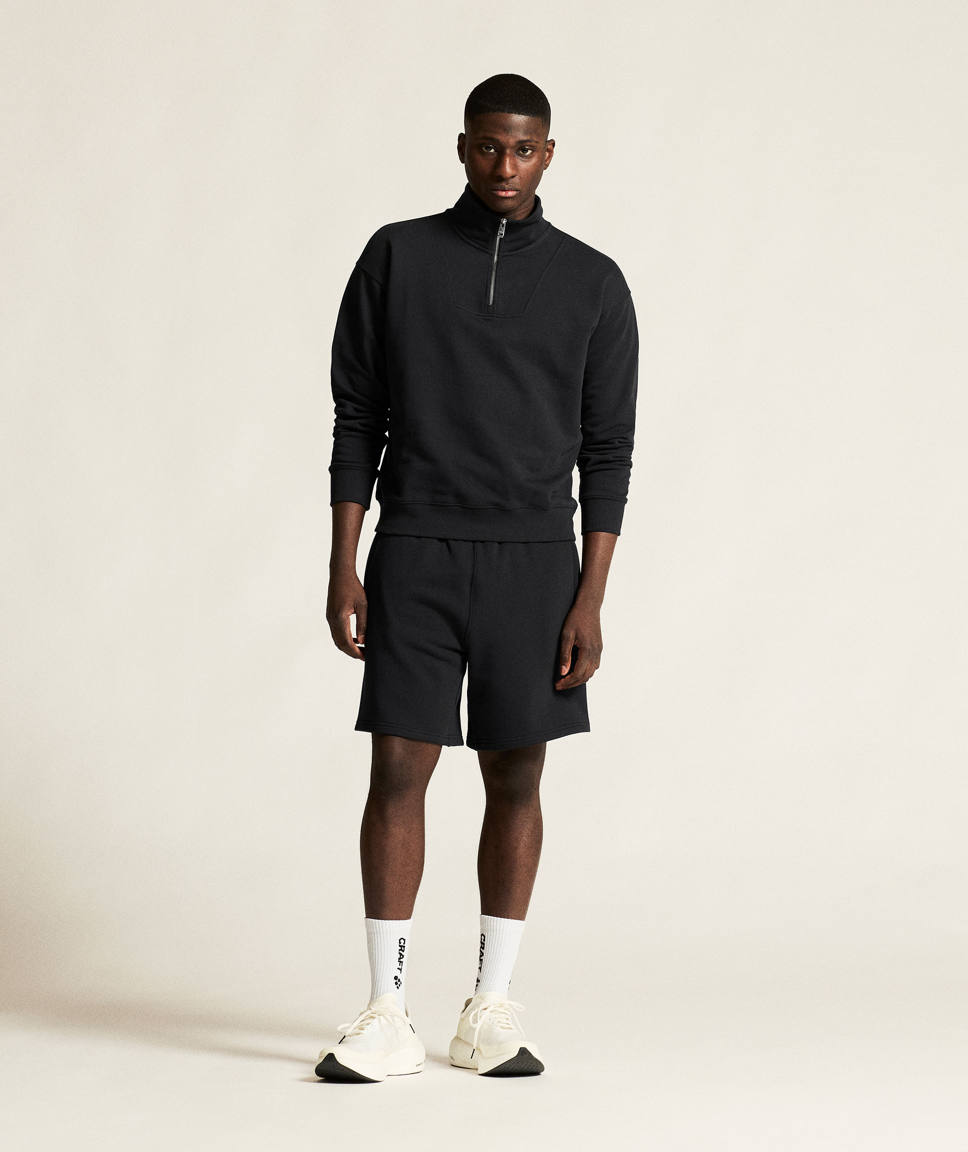 Craft Frequent half zip, Black, large image number 7