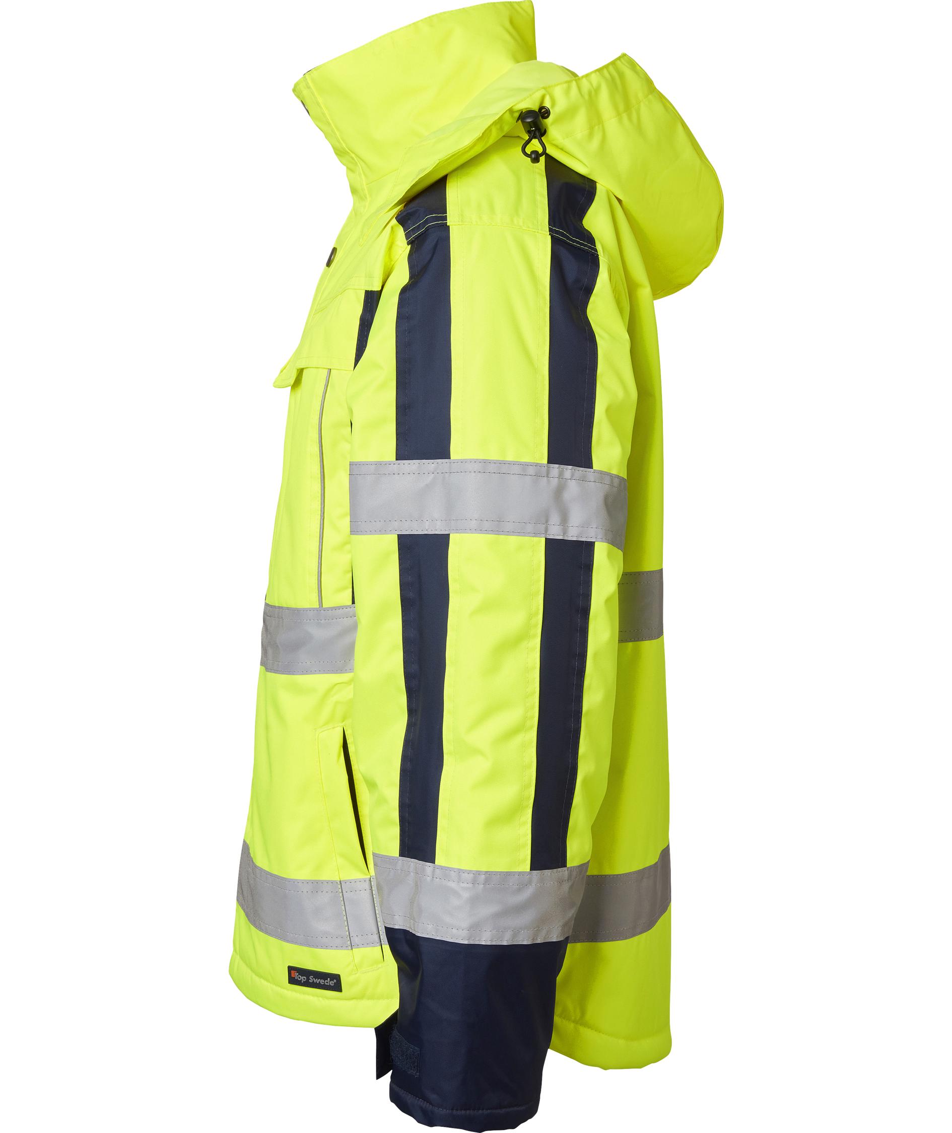 Top Swede winter jacket 5317, Hi-Vis Yellow, large image number 3