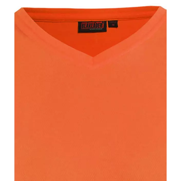 Blåkläder dame T-shirt, Hi-vis Orange, large image number 2