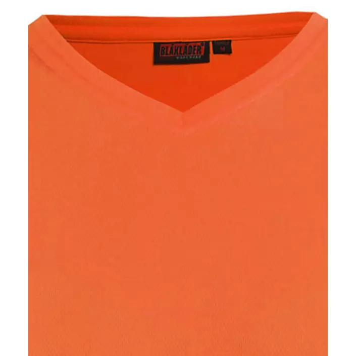 Blåkläder dame T-shirt, Hi-vis Orange, large image number 2