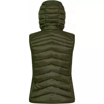 Clique Idaho women's quilted vest, Fog Green