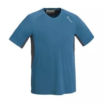 Pinewood Active T-shirt, Blue/Grey