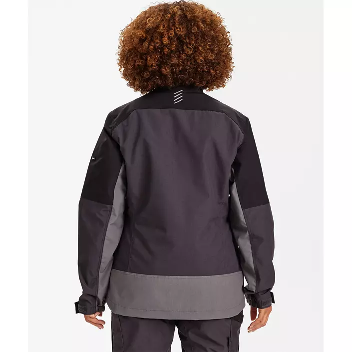 Engel Entire dame arbejdsjakke, Anthracite Grey/Black, large image number 4
