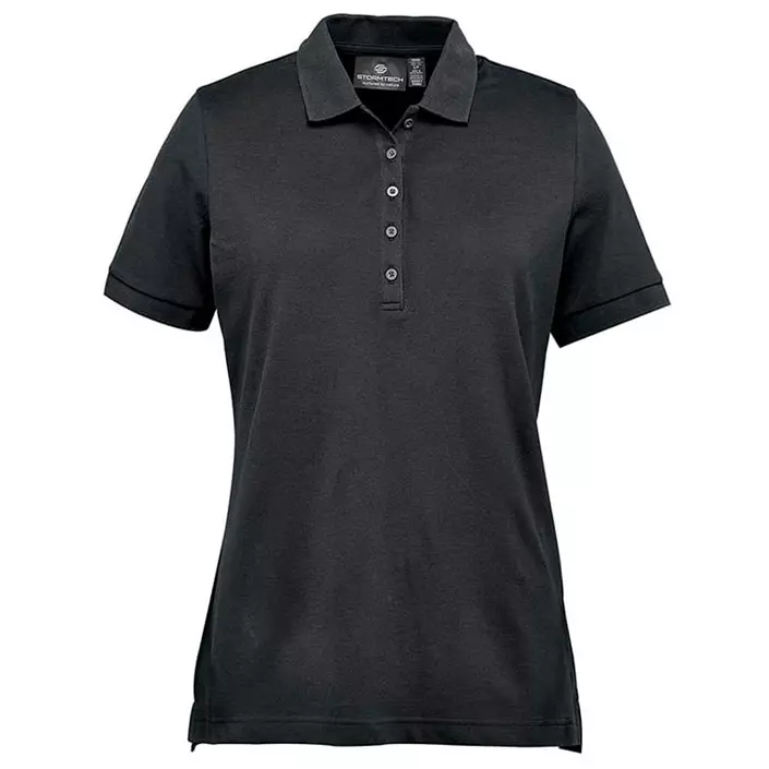 Stormtech Nantucket pique women's polo shirt, Black, large image number 0