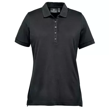 Stormtech Nantucket pique women's polo shirt, Black
