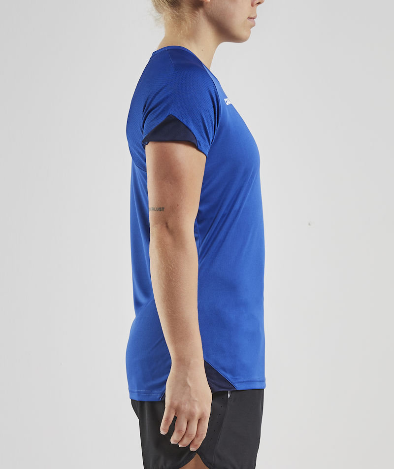 Craft Pro Control Impact women&acute;s T-shirt, Navy/Club cobolt, large image number 4