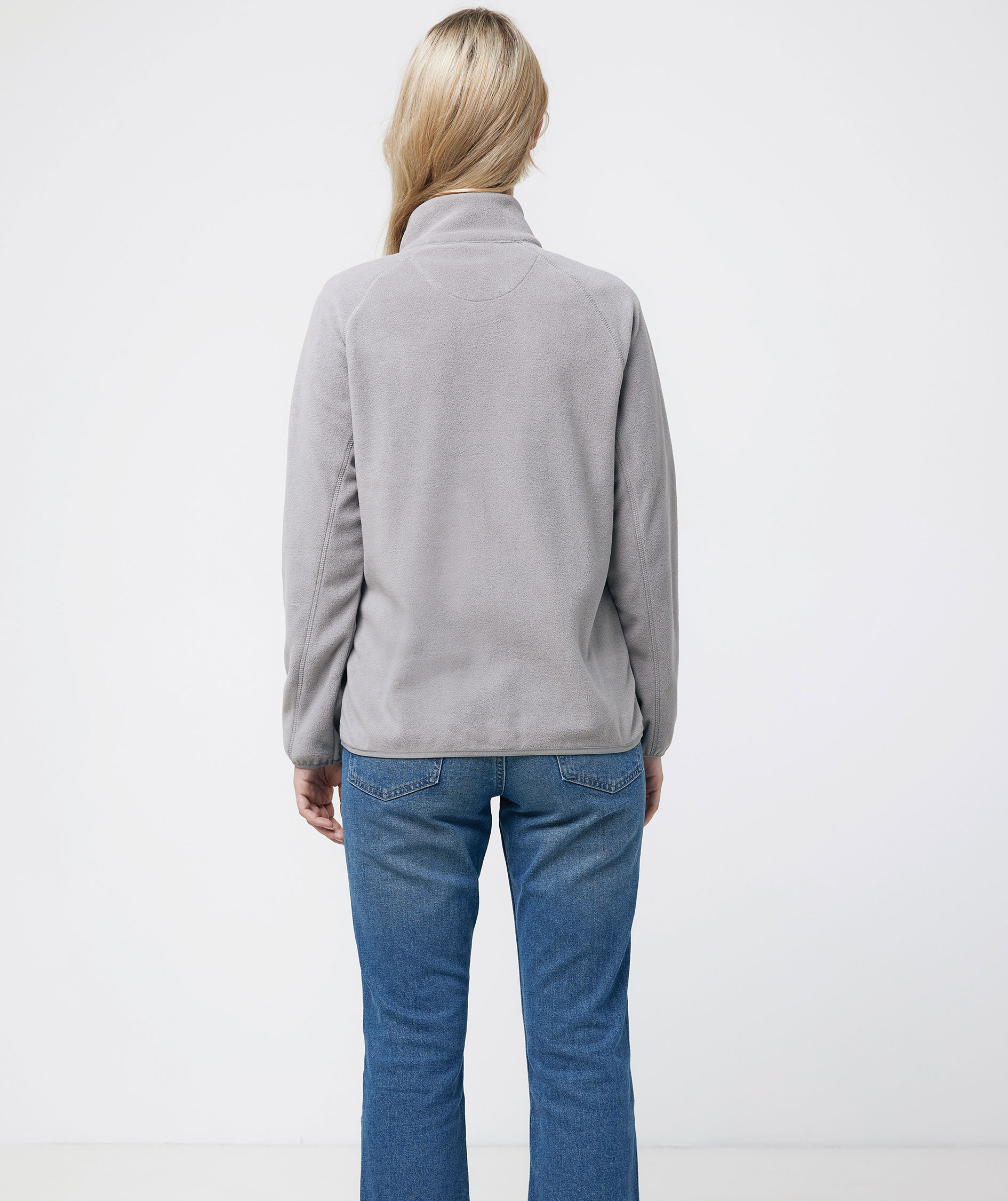 Iqoniq Talung fleecetr&oslash;je, Storm Grey, large image number 3