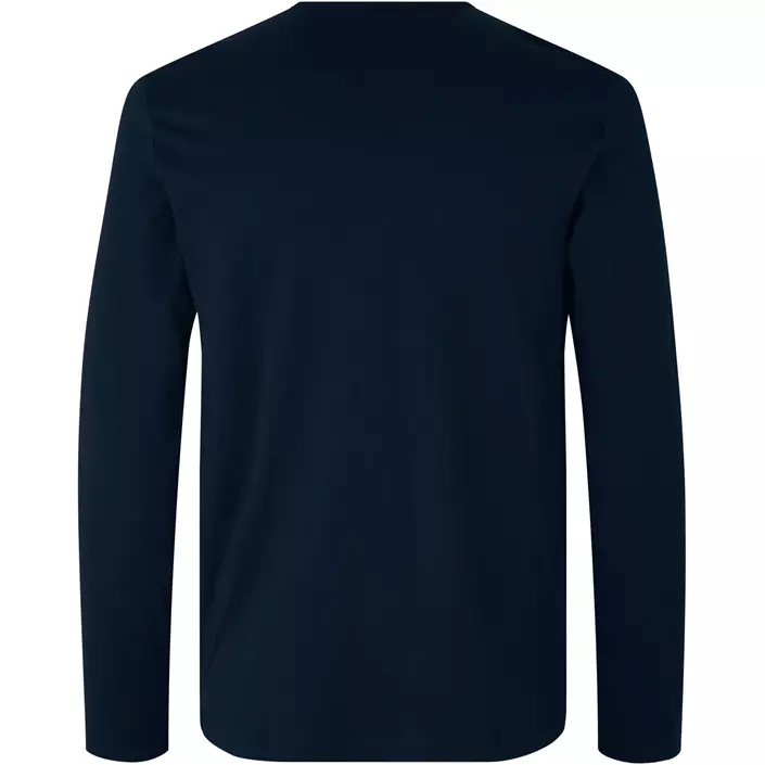 ID Interlock langärmeliges T-Shirt, Marine, large image number 1