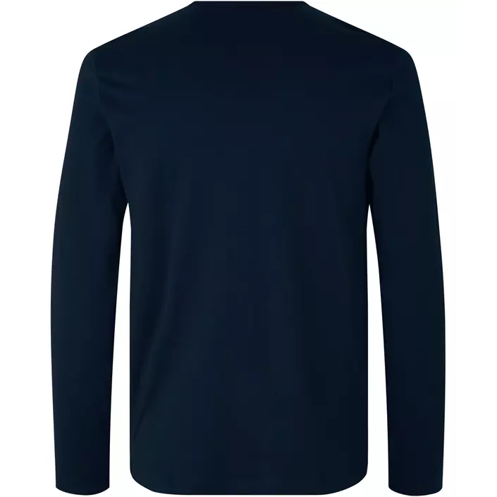ID Interlock langärmeliges T-Shirt, Marine, large image number 1