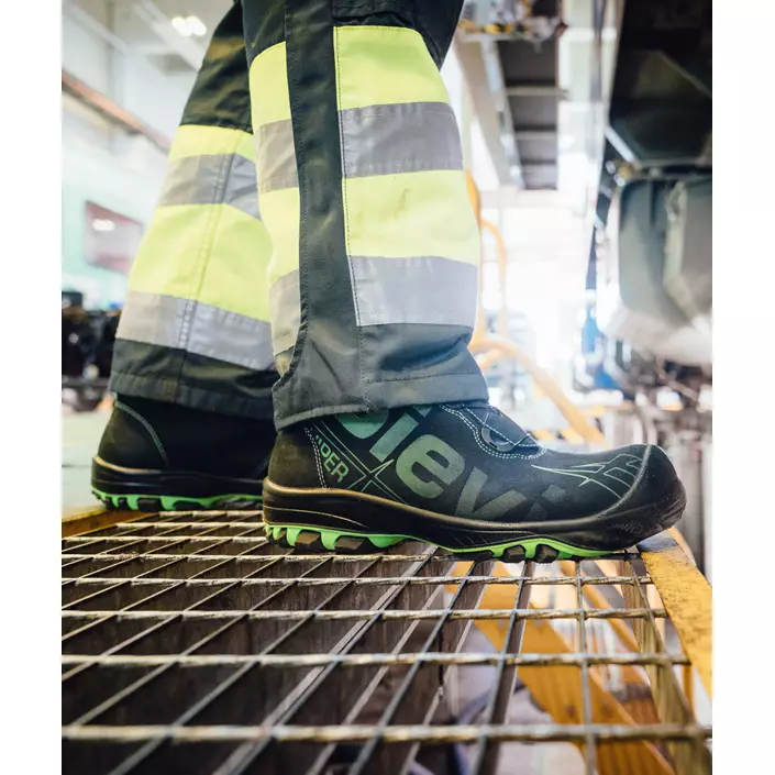 Sievi ViperX Roller H+ safety boots S3, Black/Green, large image number 1