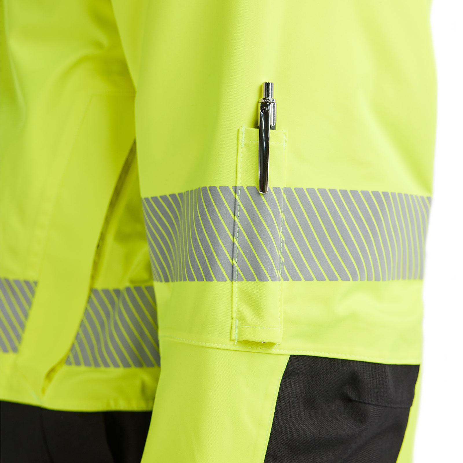 Bl&aring;kl&auml;der winter parka, Hi-vis Yellow/Black, large image number 8