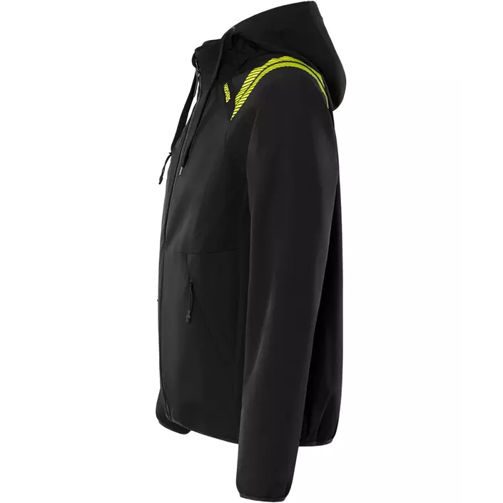 Fristads softshell jacket 7461 BON, Black, large image number 5