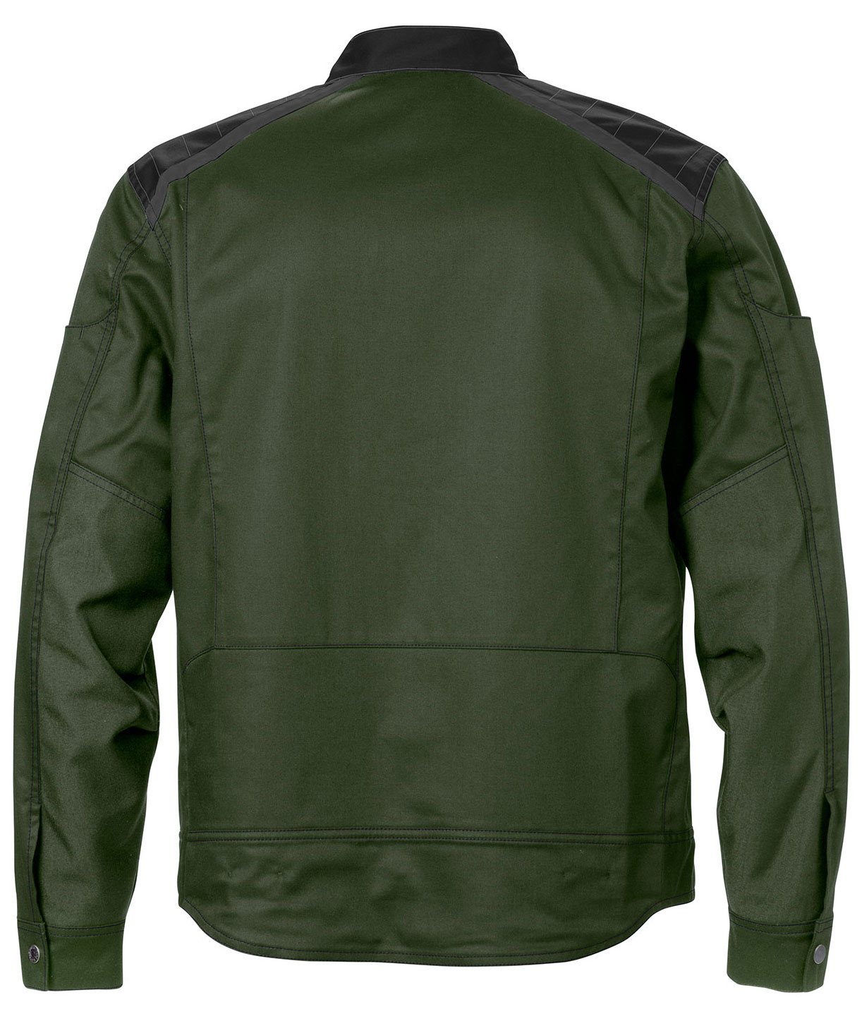 Fristads work jacket 4555, Army Green/Black, large image number 1