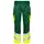 Engel Safety Light work trousers, Green/Hi-Vis Yellow, Green/Hi-Vis Yellow, swatch