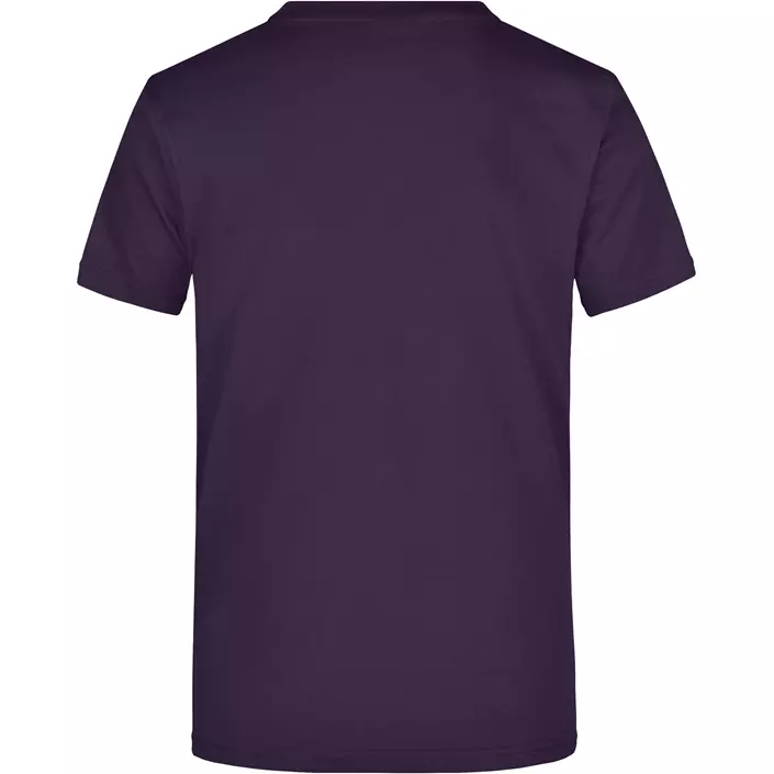 James & Nicholson T-shirt Round-T Heavy, Aubergine, large image number 1