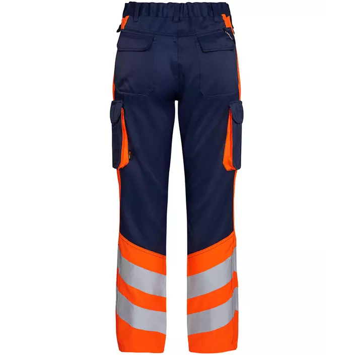 Engel Safety Light work trousers, Blue Ink/Hi-Vis Orange, large image number 1